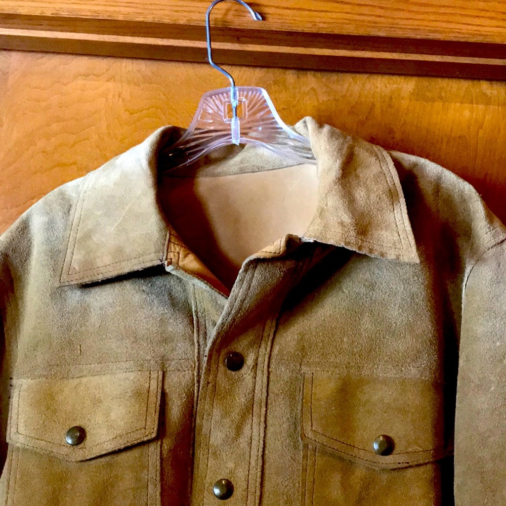 Vintage 1970’s reversible leather men’s jacket - Picture 5 of 8